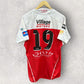 REDCLIFFE DOLPHINS PRESTON RIKI MATCH WORN + SIGNED HOSTPLUS CUP JERSEY