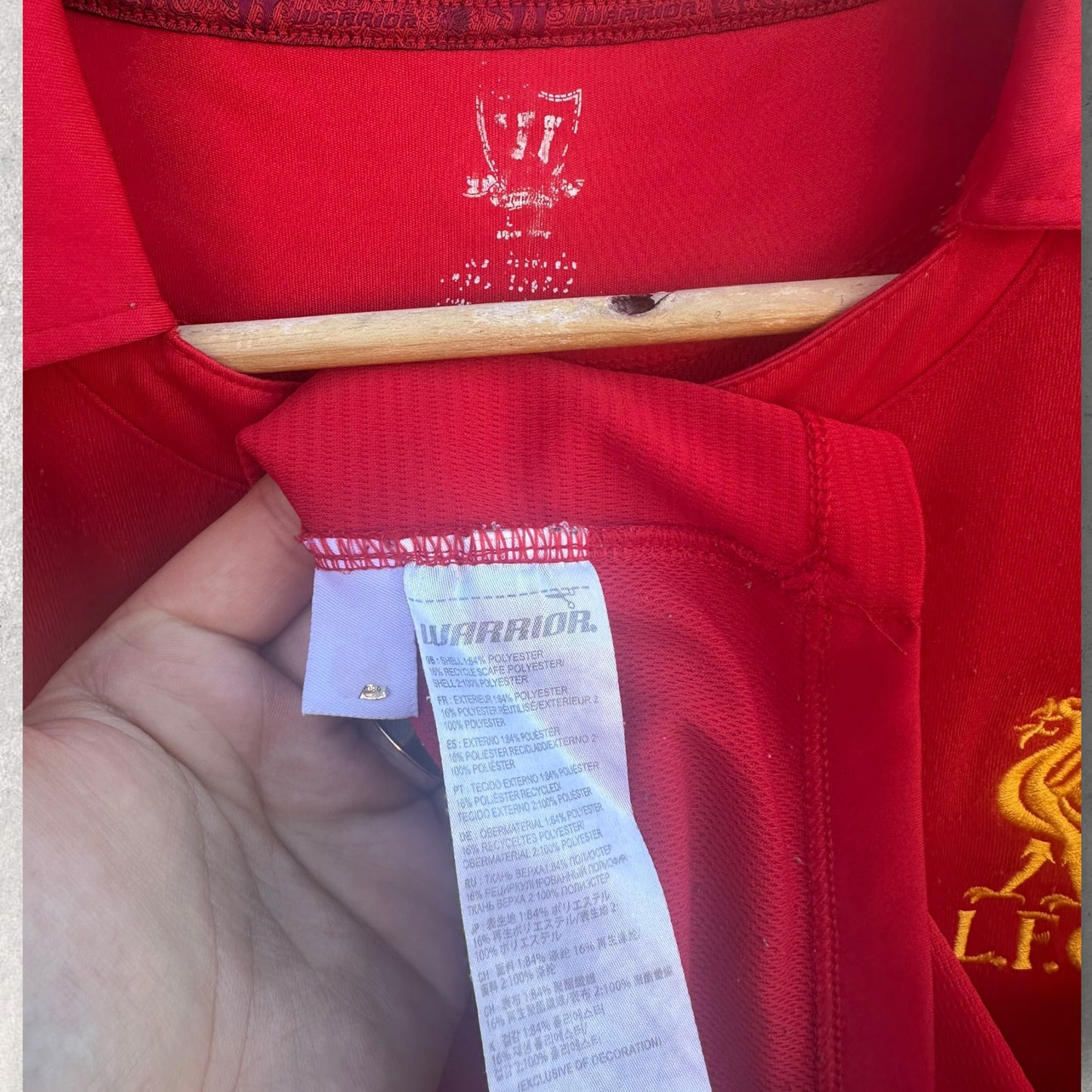 Liverpool FC 2012-2013 Home Warrior Football Jersey
