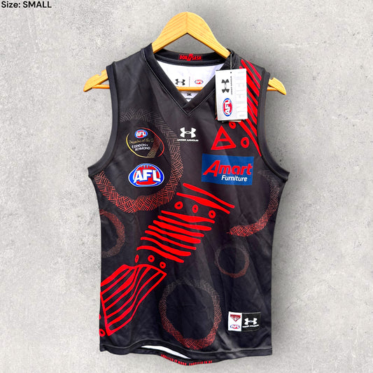 ESSENDON BOMBERS DREAM TIME AT G INDIGENOUS JERSEY BRAND NEW WITH TAGS