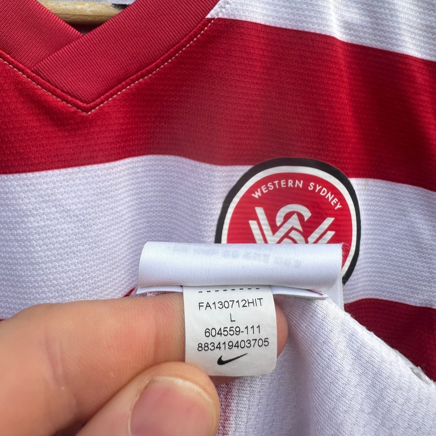 Western Sydney Wanderers 2014 Away Asians Champions League Nike Jersey