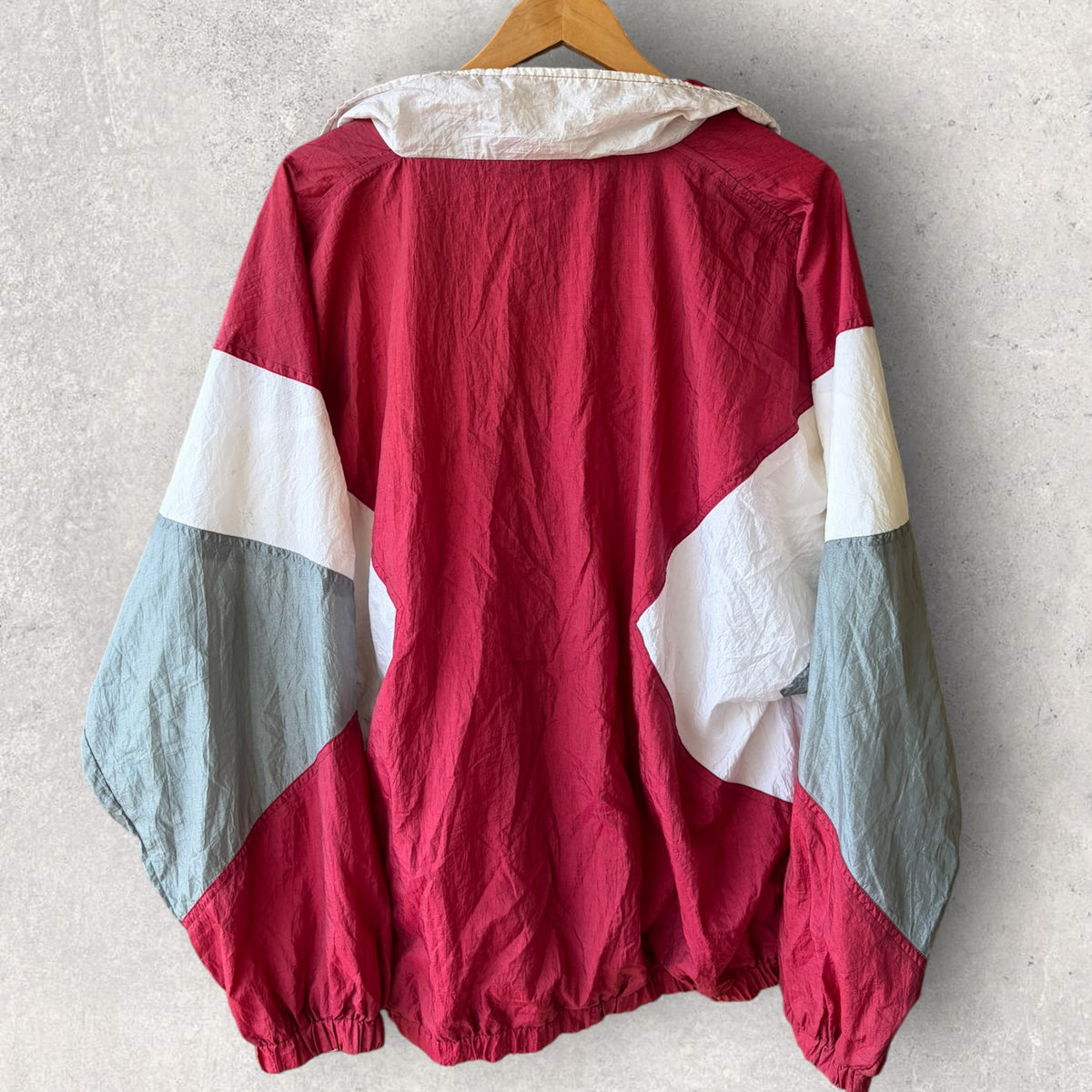 Alabama Crimson Tide NG Windbreaker NCAA Vintage College Jacket