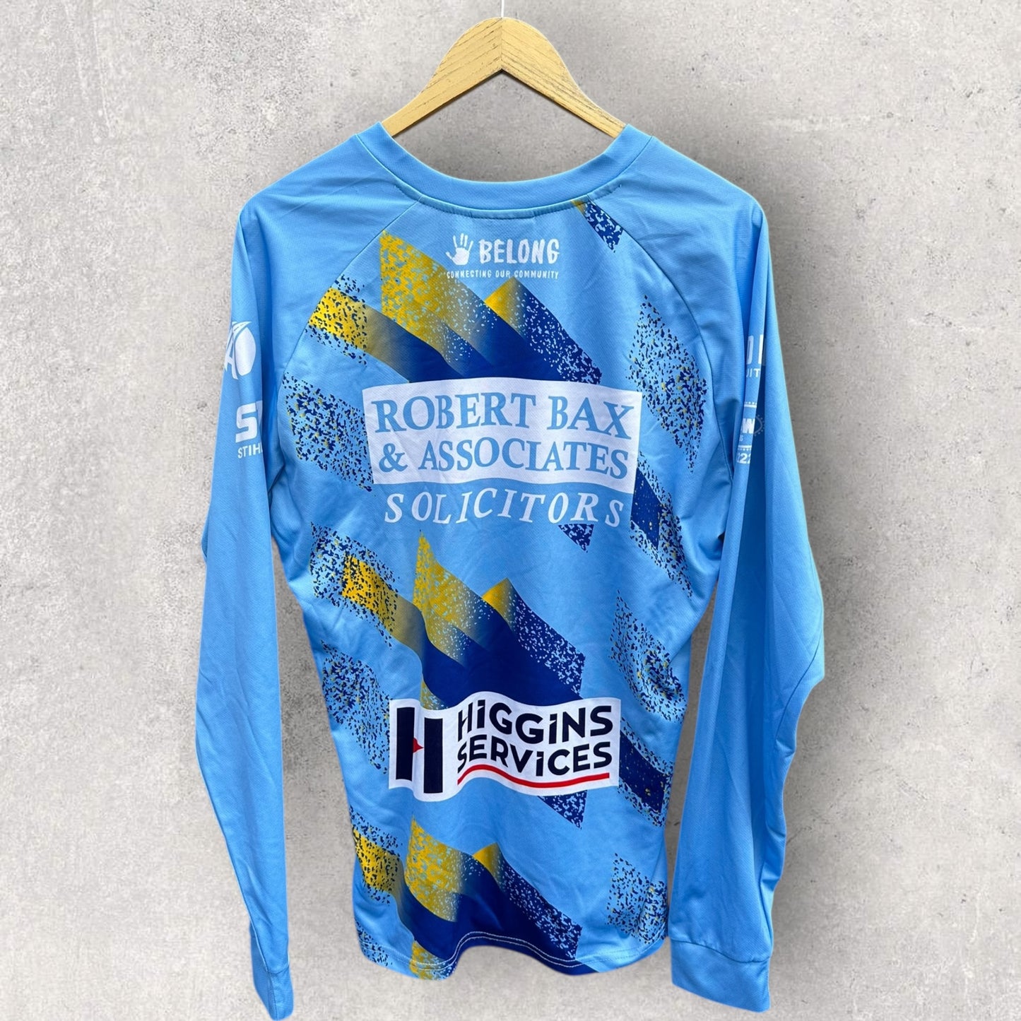 NORTHS DEVILS LONG SLEEVE PLAYER TRAINING SHIRT ISSUED TO ORYN KEELEY