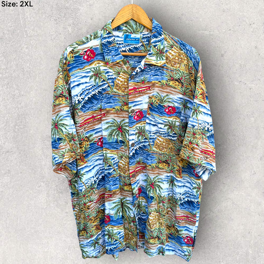 LIGHTNING BOLT VINTAGE BUTTON UP SHIRT