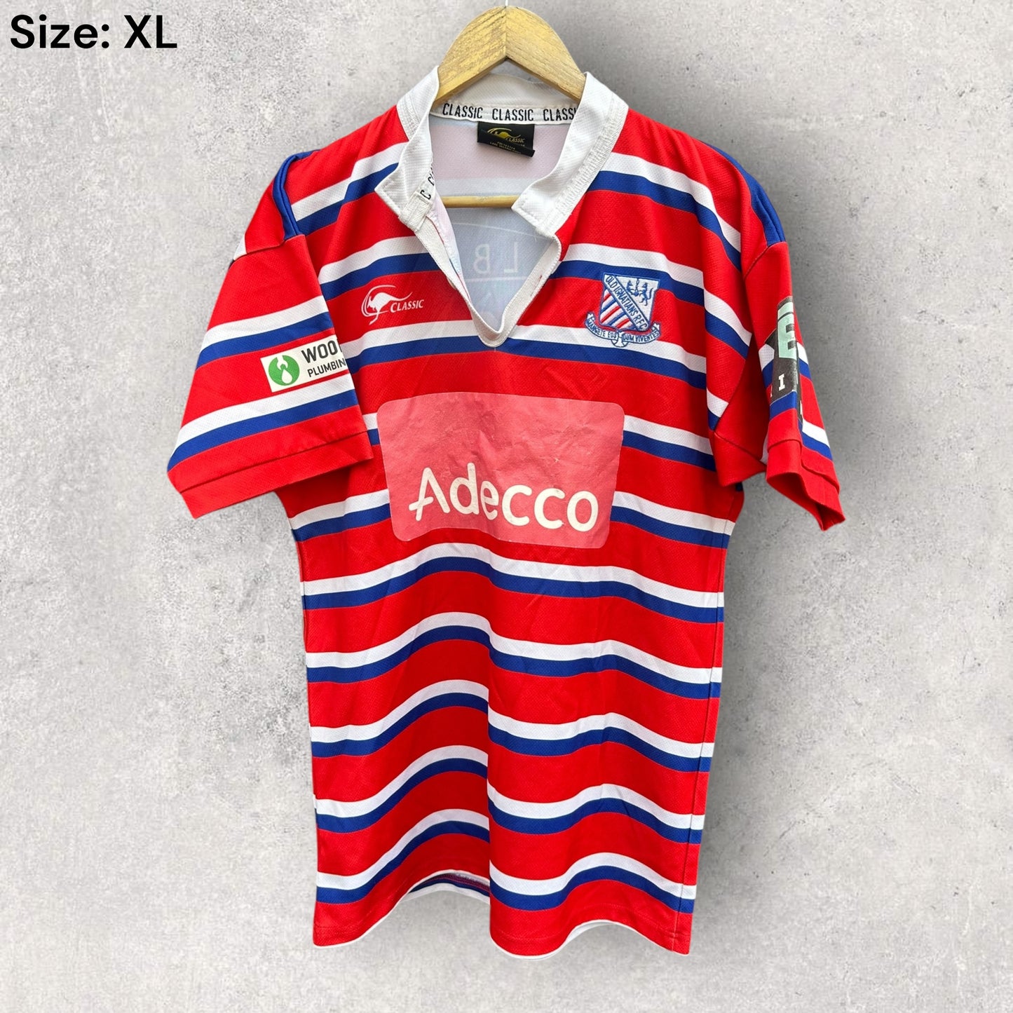 ST IGNATIANS CLASSIC VINTAGE RUGBY JERSEY