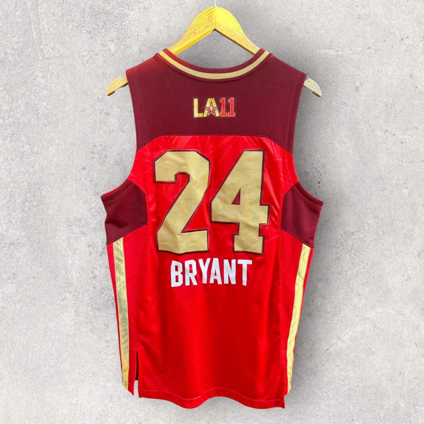 KOBE BRYANT WEST ALL STARS 2011 ADIDAS NBA SWINGMAN JERSEY