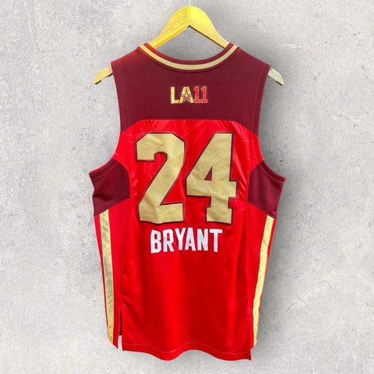 KOBE BRYANT WEST ALL STARS 2011 ADIDAS NBA SWINGMAN JERSEY