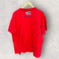 SCHOOL OF HARD KNOCKS VINTAGE HIP HOP RED SHIRT