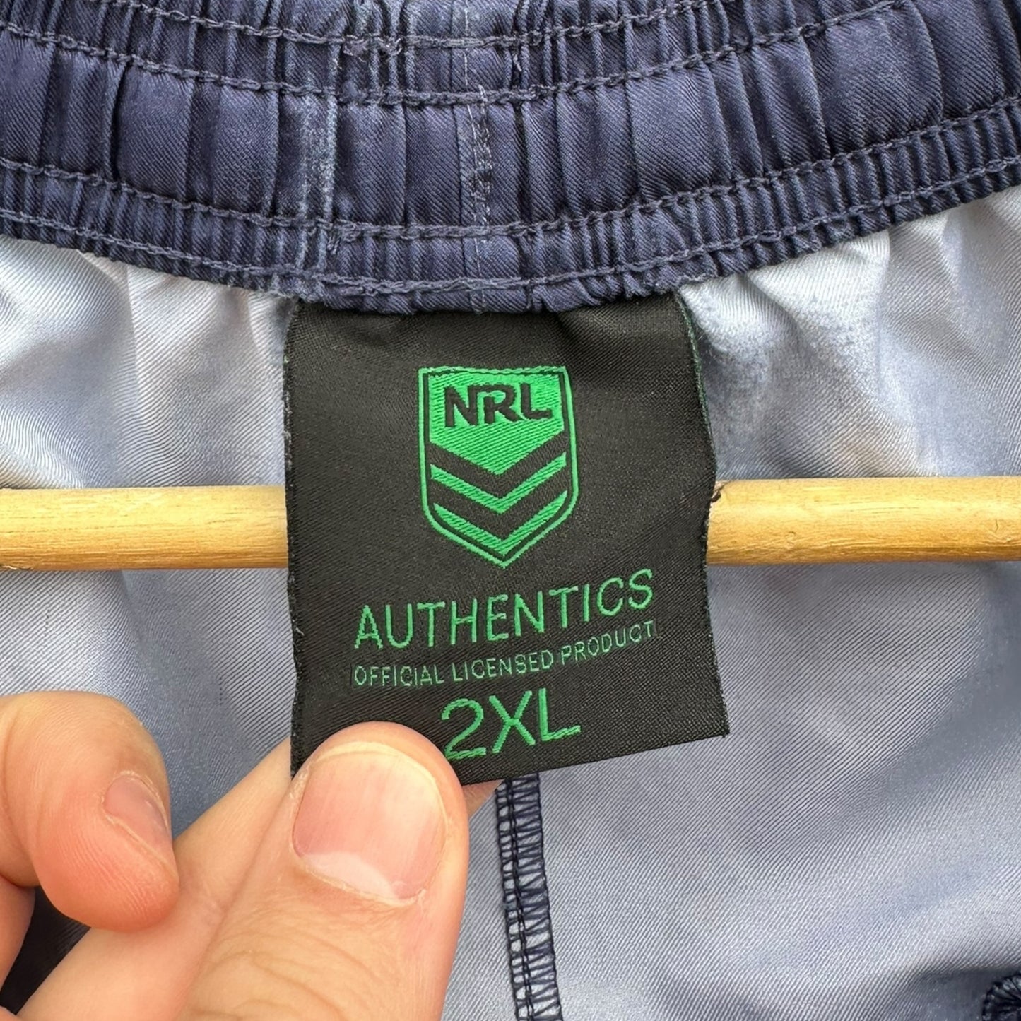 MELBOURNE STORM PLAYER WORN SHORTS BY KANE BRADLEY