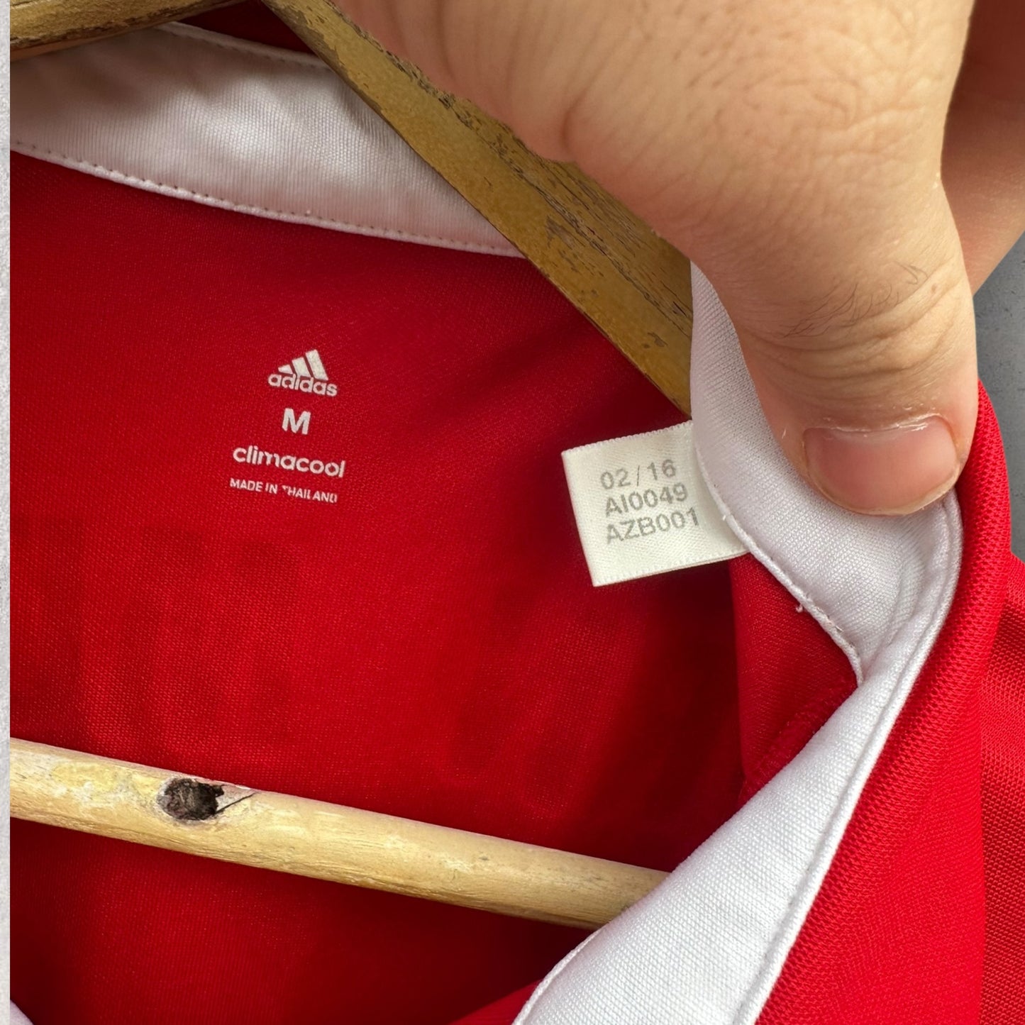 BAYERN MUNICH 2016 ADIDAS FOOTBALL HOME JERSEY