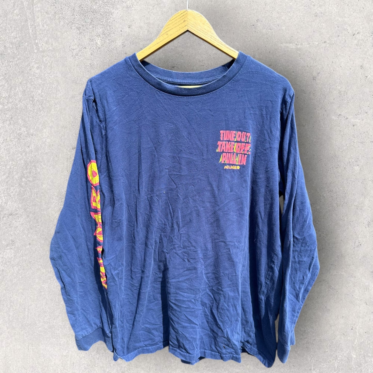 MAMBO SMART ARTS BLUE LONG SLEEVE SHIRT
