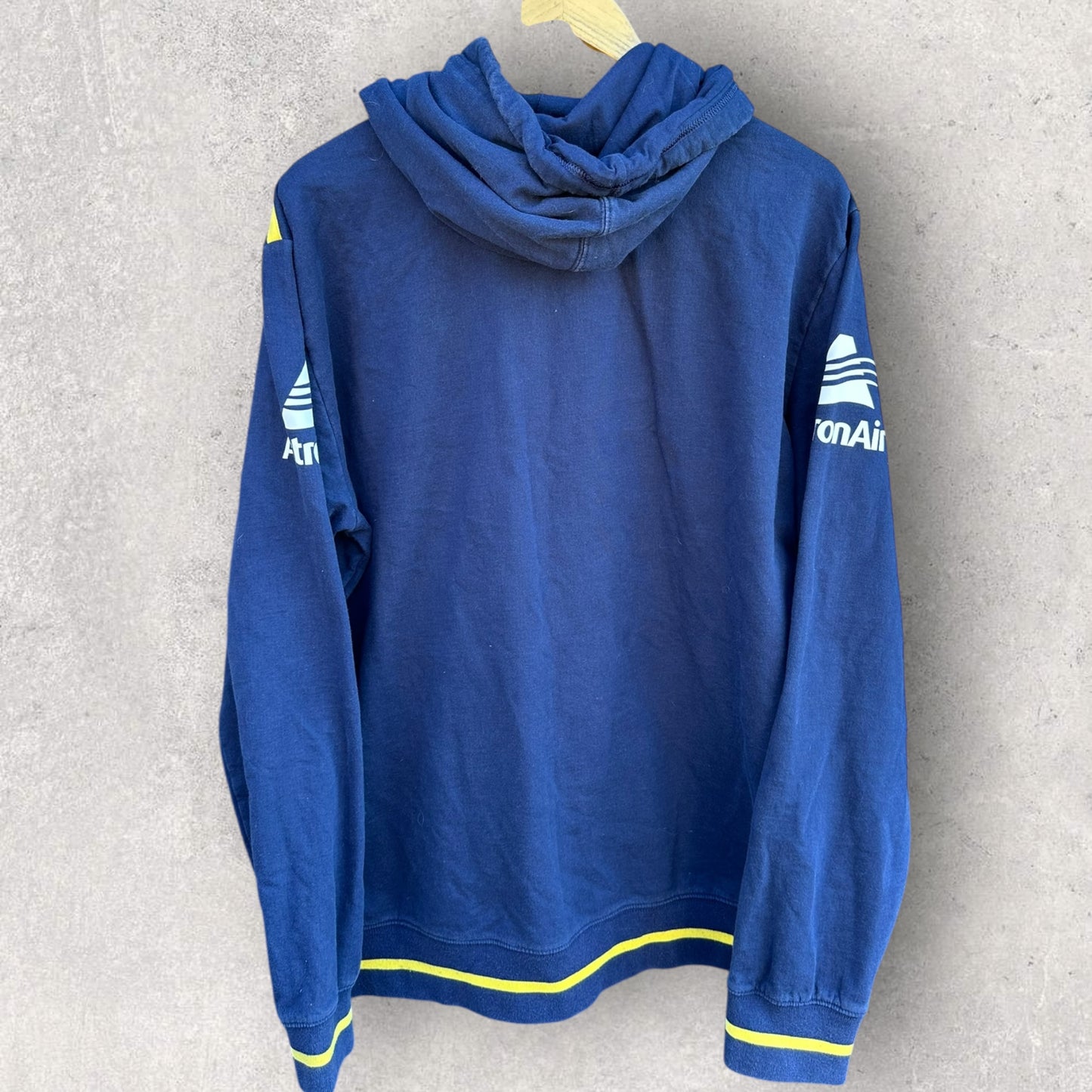 PARRAMATTA EELS MACRON BLUE PULLOVER HOODED JUMPER