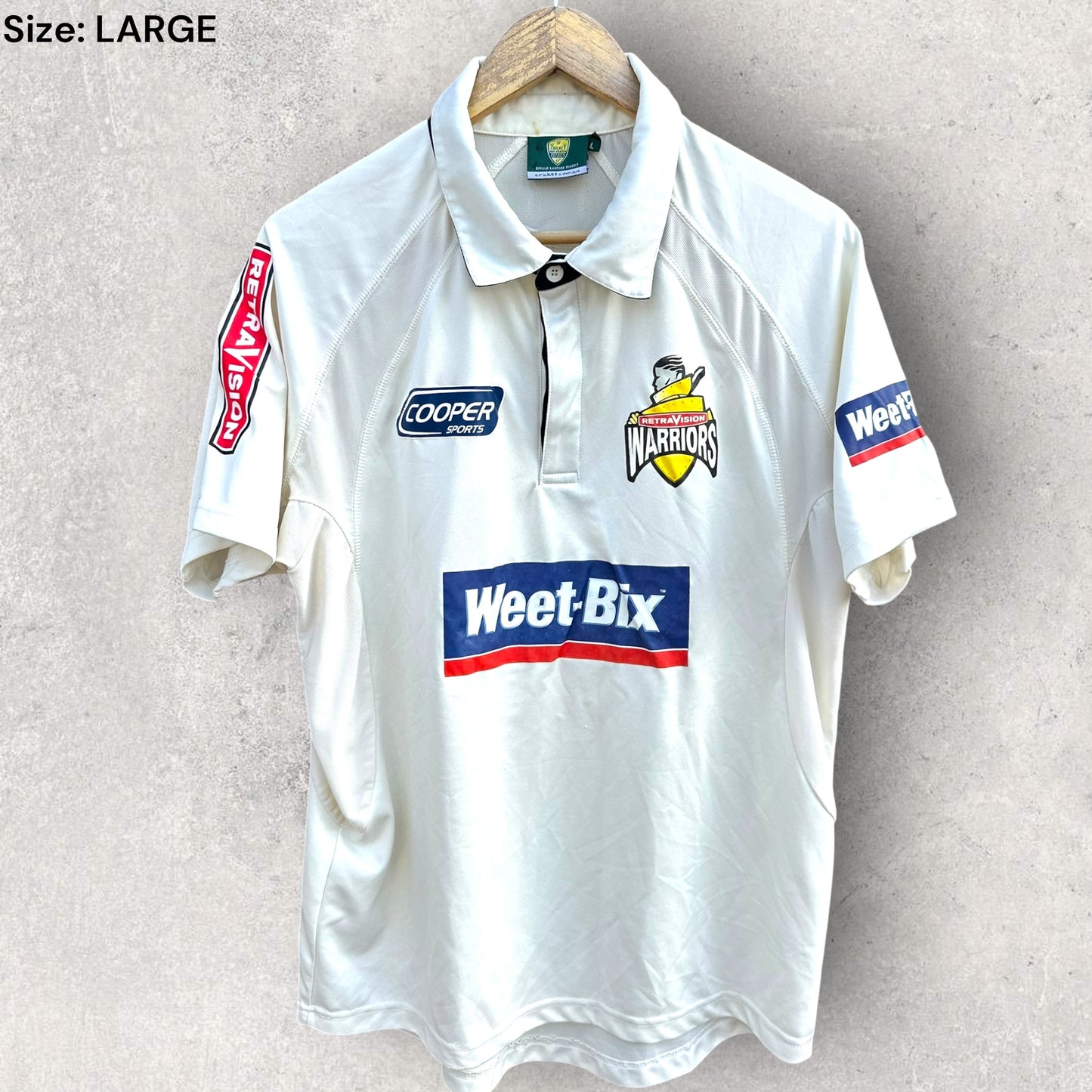 Adam Voges Western Australia Warriors player issued Sheffield Shield Cricket Jersey
