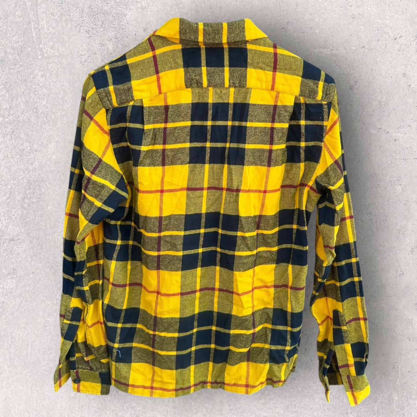RALPH LAUREN POLO YELLOW FLANNELETTE BUTTON UP SHIRT