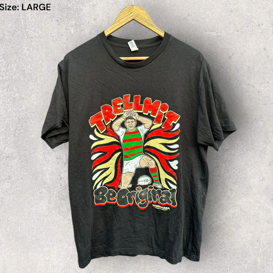 TRELLMIT BE ORIGINAL BLACK T-SHIRT