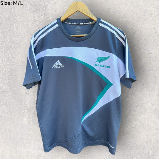 NEW ZEALAND ALL BLACKS 2010 ADIDAS TRAINING SHIRT