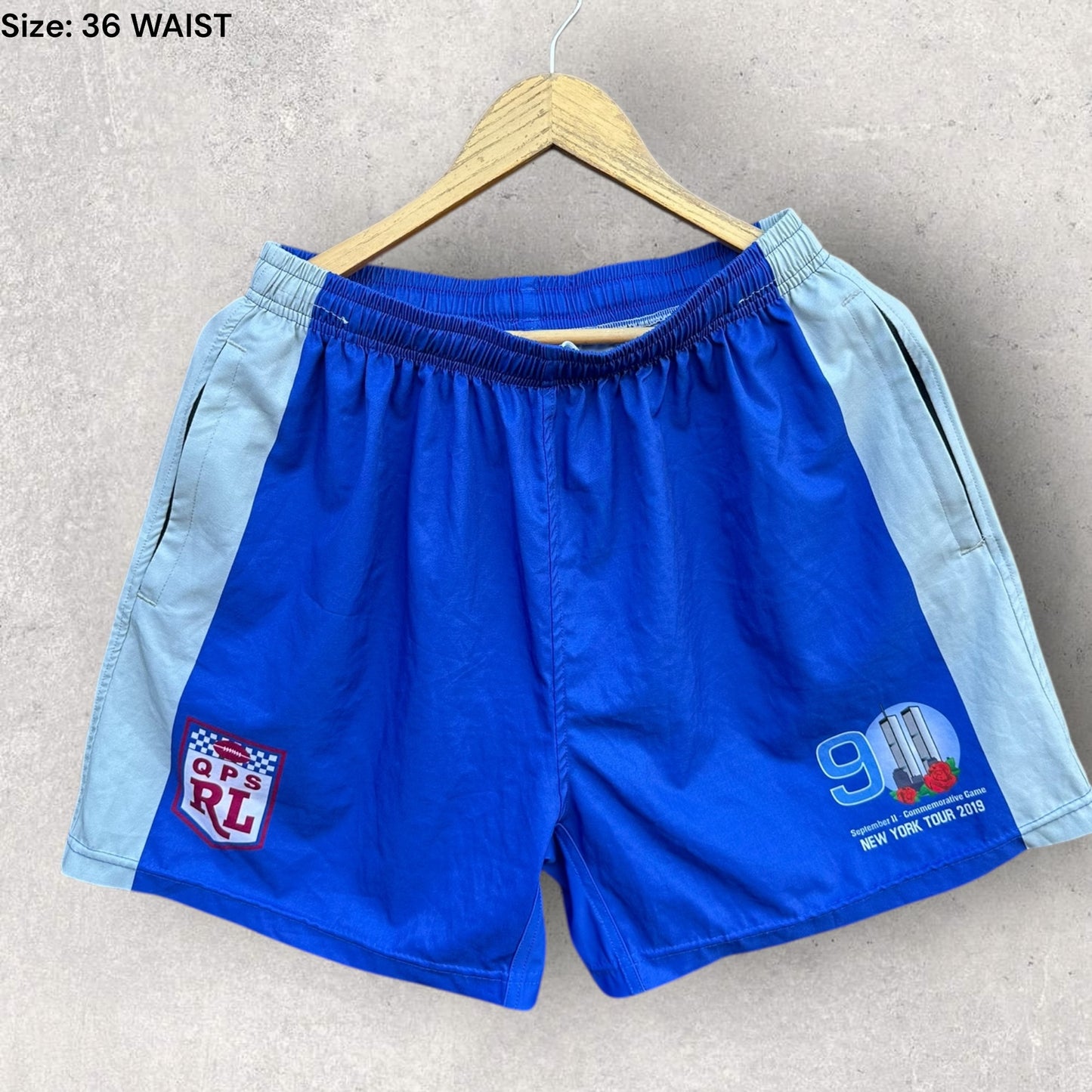 QUEENSLAND POLICE NEW YORK 2019 TOUR TRAINING SHORTS