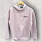 White Fox Volume 3 Light Pink Oversized Hooded Jumper