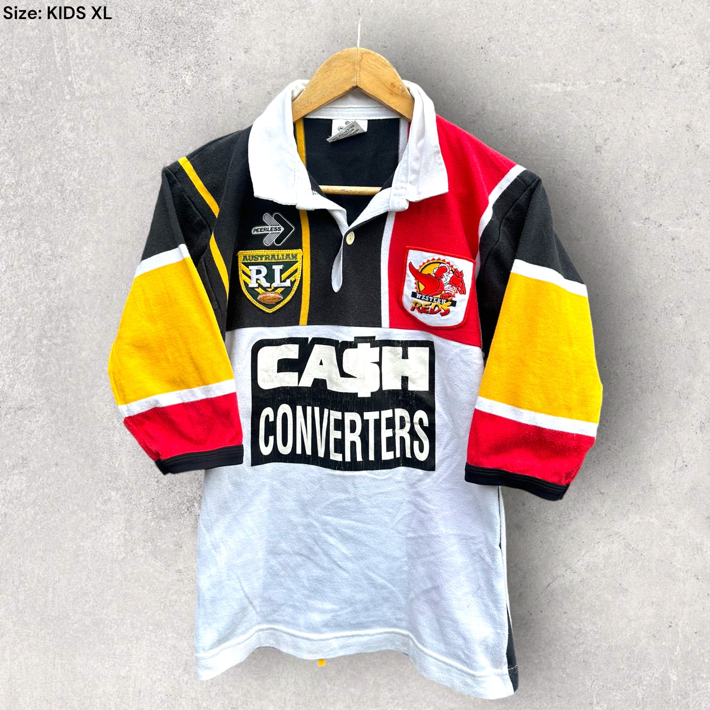 WESTERN REDS 1995 HOME JERSEY
