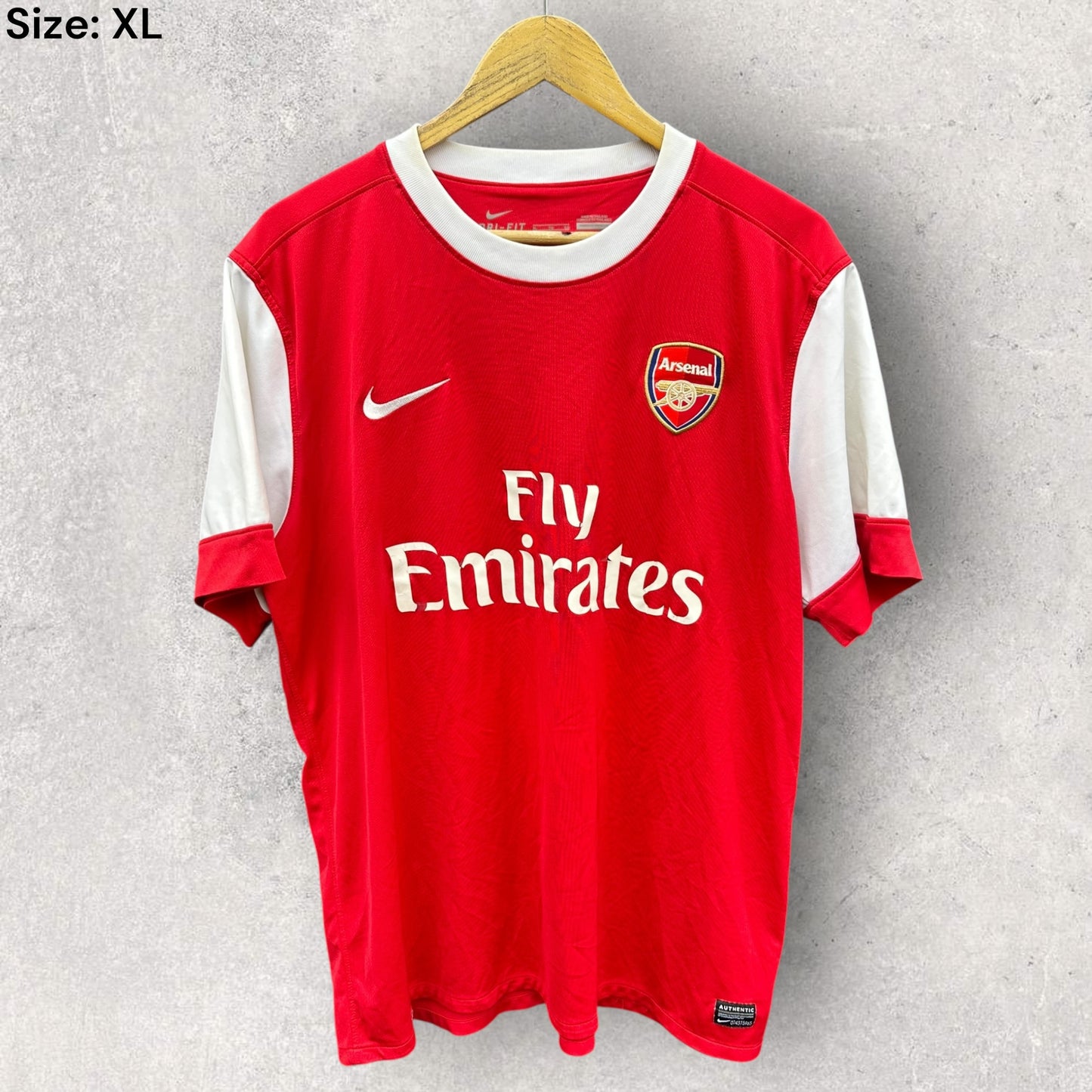 Robin Van Persie Arsenal 2010-2011 Nike Home Football Jersey RVP