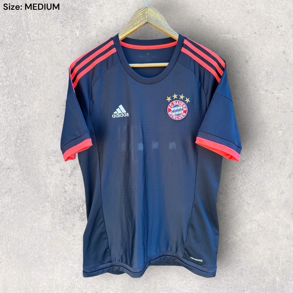 Bayern Munich 2015-2016 Adidas Third Football Jersey