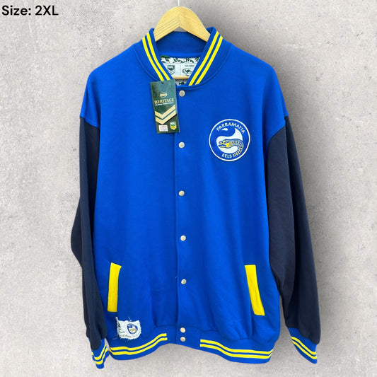 PARRAMATTA EELS HERITAGE FLEECE JACKET BRAND NEW WITH TAGS