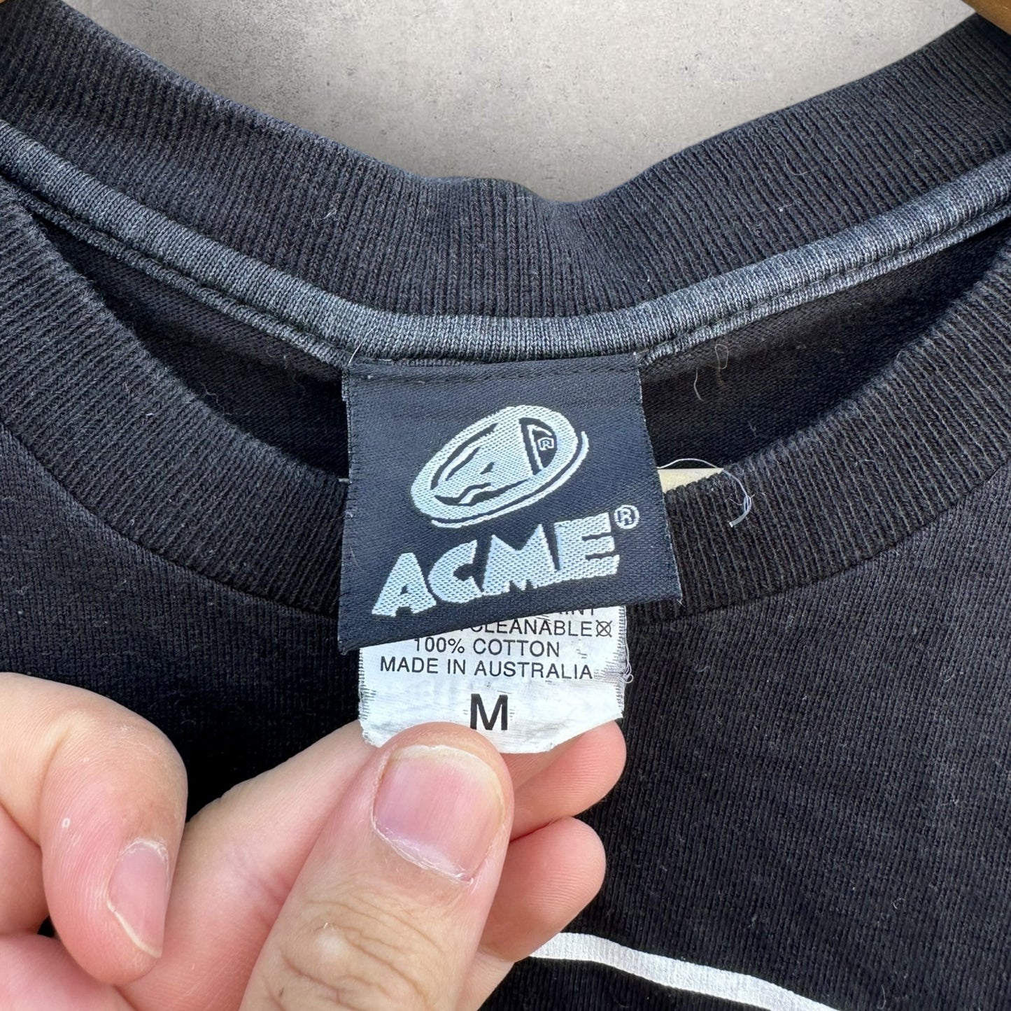 HARLEY DAVIDSON MOTORCYCLES 1997 VINTAGE BLACKTOWN CHAPTER SHIRT