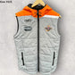 Wests Tigers ISC Grey Sleeveless Puffer Vest Nrl