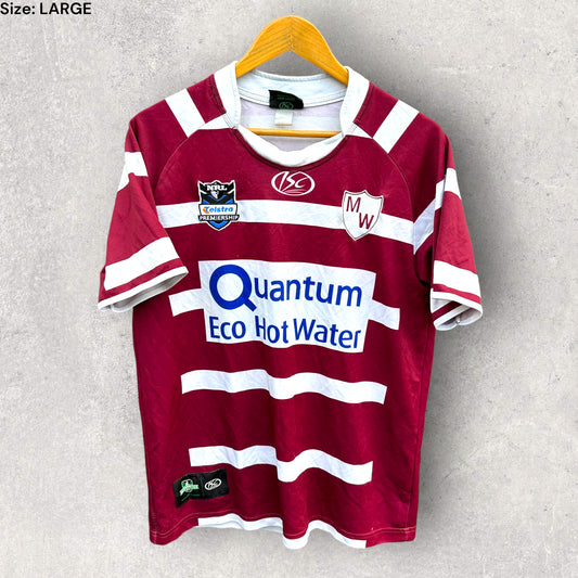 MANLY WARRINGAH SEA EAGLES 2010 HERITAGE JERSEY
