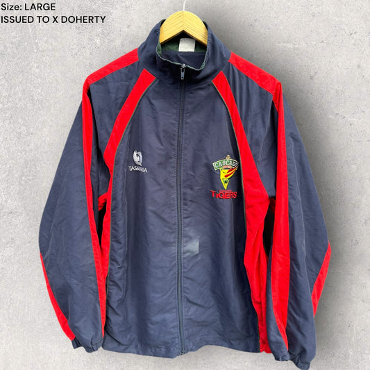 TASMANIAN TIGERS VINTAGE WINDBREAKER JACKET ISSUED TO XAVIER DOHERTY