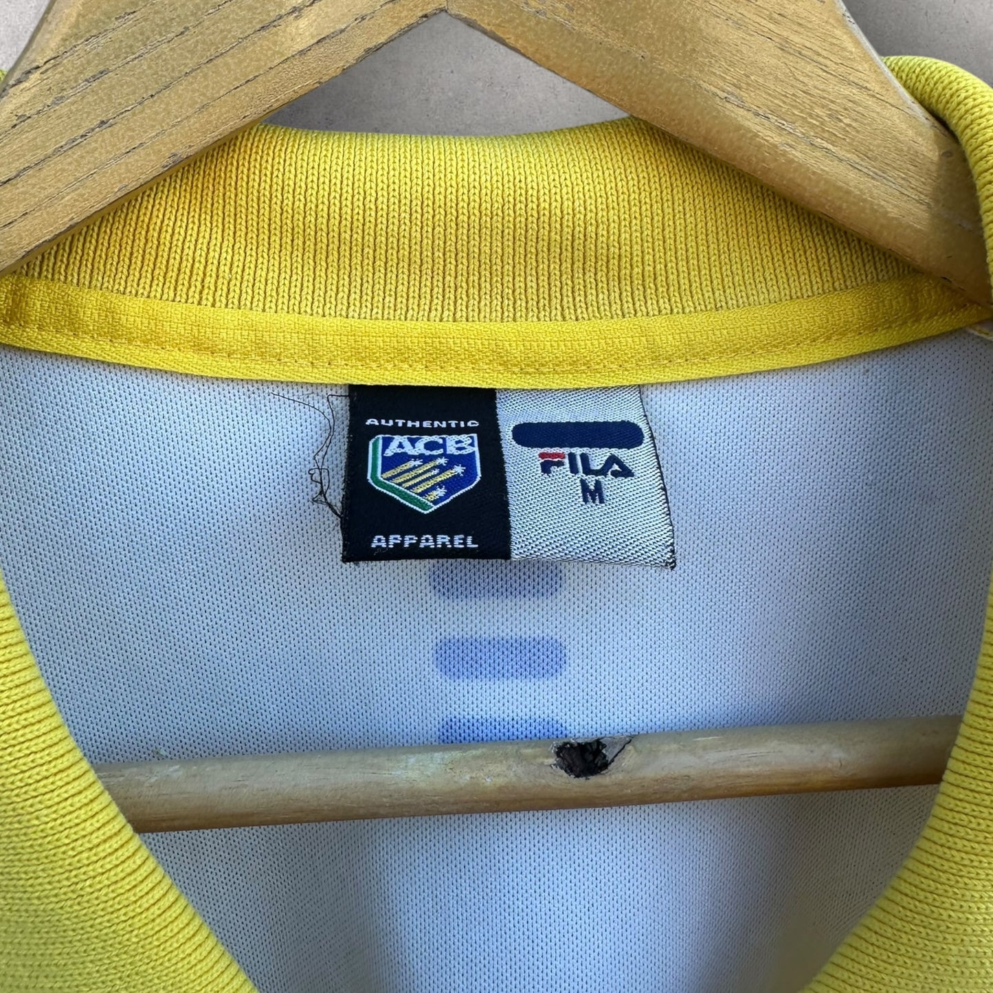 WESTERN AUSTRALIAN WARRIORS FILA ING CUP VINTAGE ONE DAY DOMESTIC JERSEY
