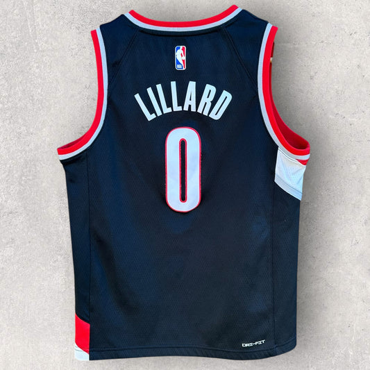 Damian Lillard Portland Trail Blazers Nike 2022 NBA Swingman Kids jersey