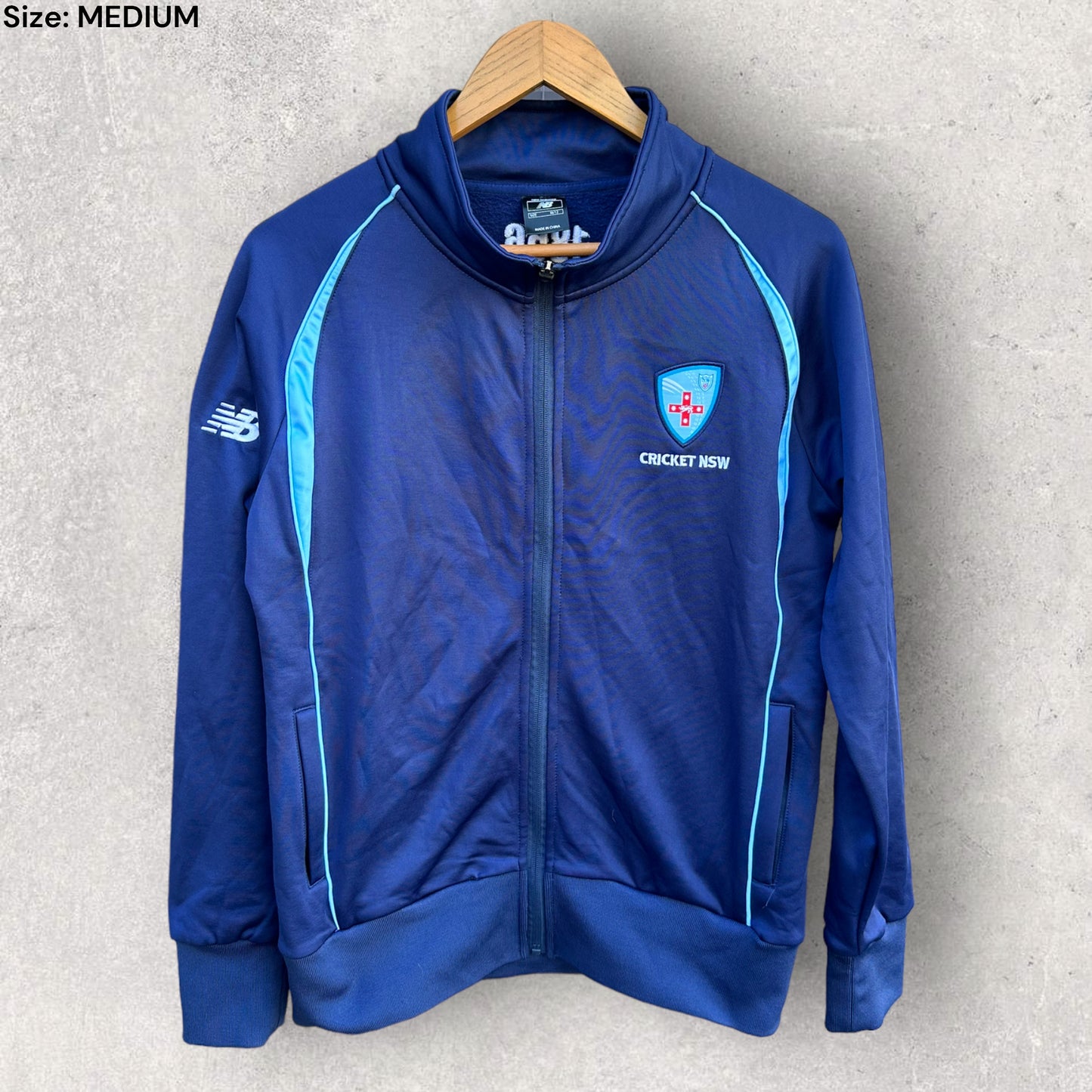 CRICKET NSW BLUE TRACK JACKET