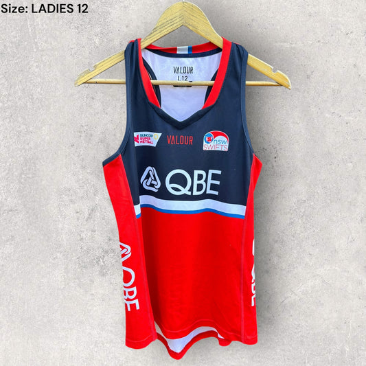 NSW Swifts Player issued netball singlet