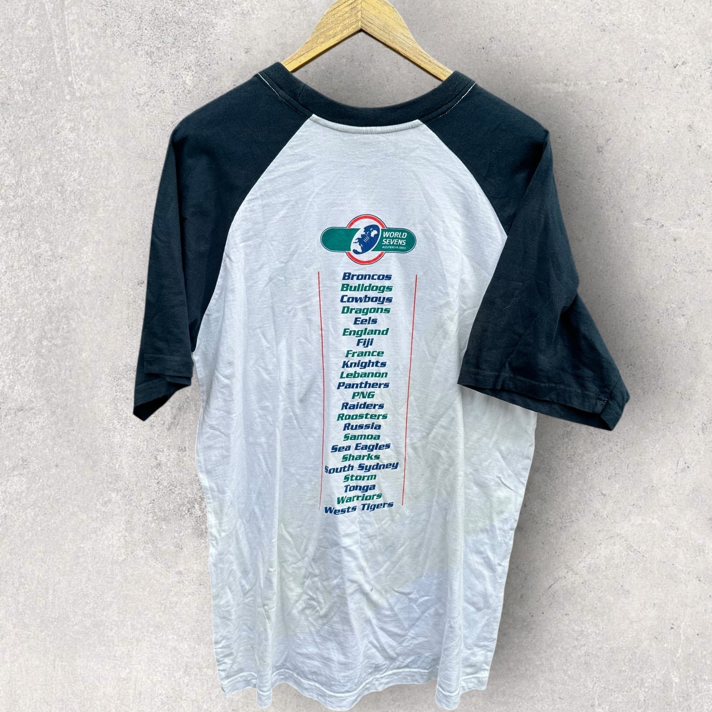Rugby League World Sevens 2003 Vintage NRL Shirt
