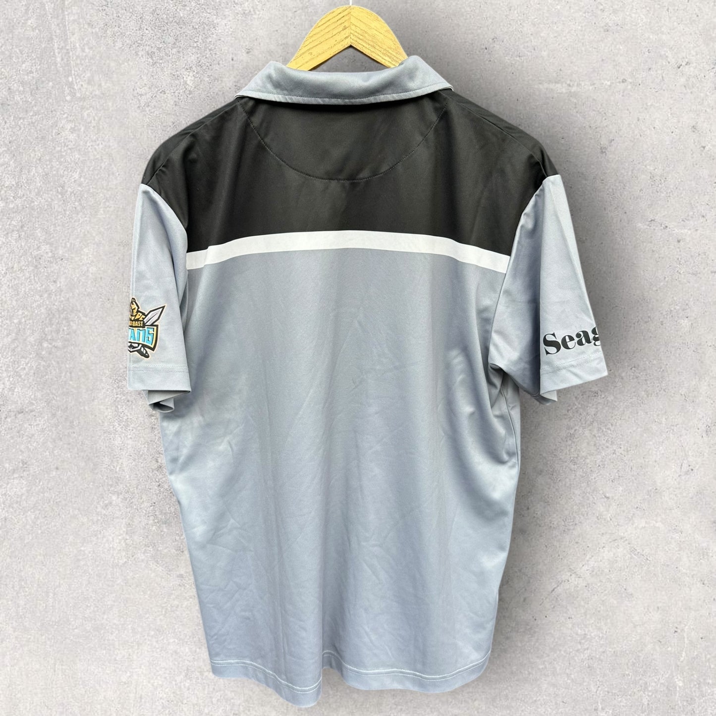 TWEED SEAGULLS PLAYER ISSUED MEDIA POLO