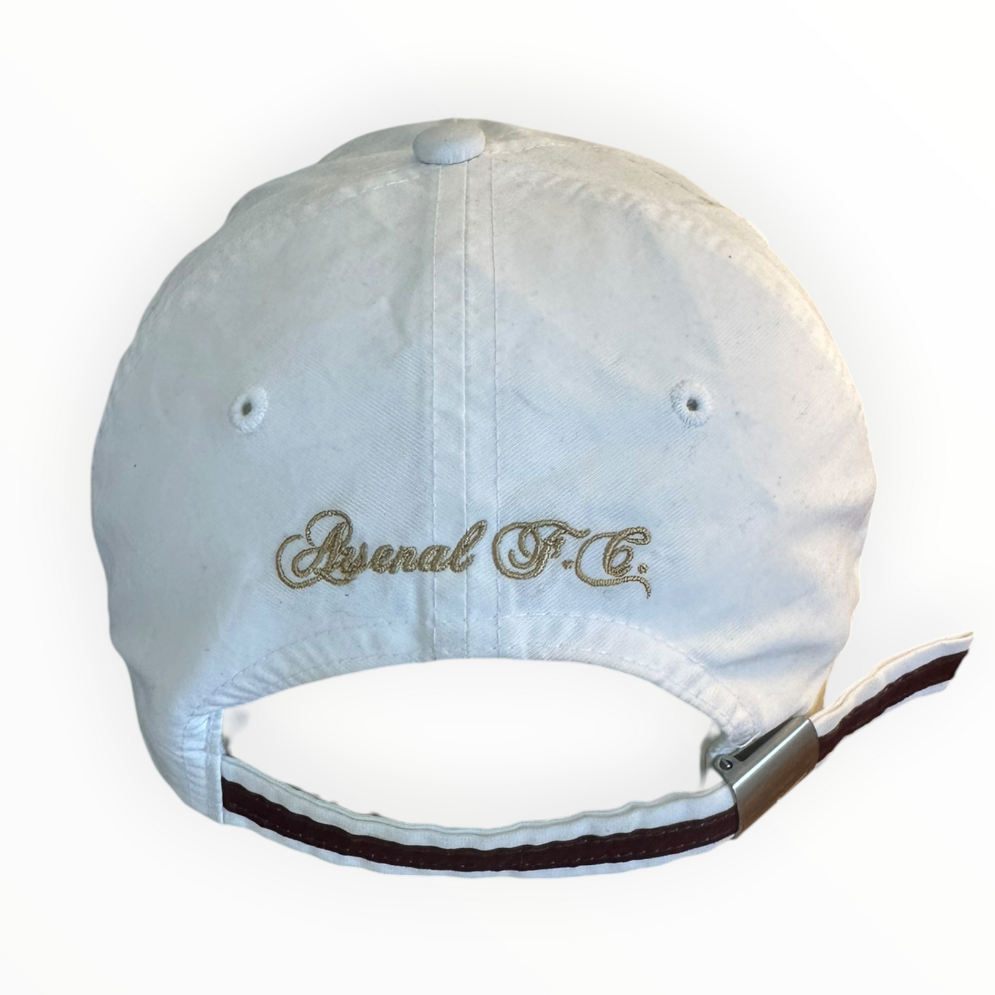 Arsenal FC Nike White Vintage Football Hat Cap