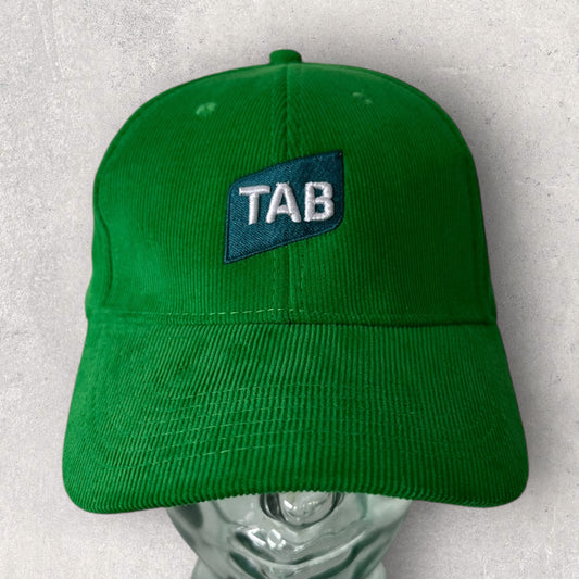 TAB CORDUROY GREEN CAP
