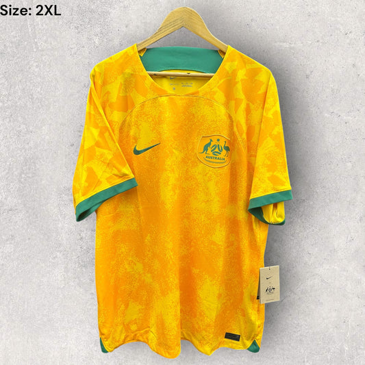 AUSTRALIAN SOCCEROOS 2002 NIKE HOME JERSEY BRAND NEW WITH TAGS