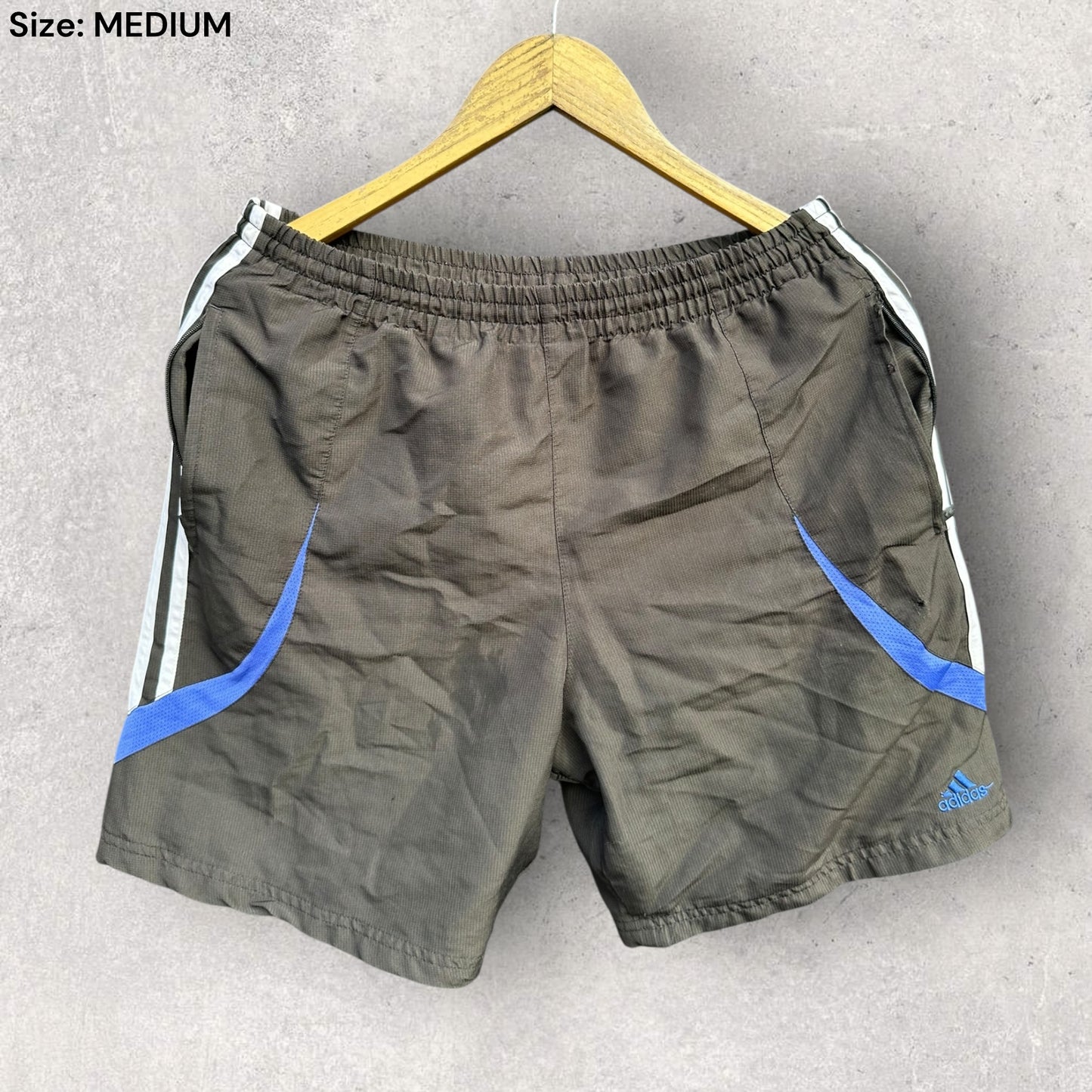 ADIDAS VINTAGE BLACK SHORTS