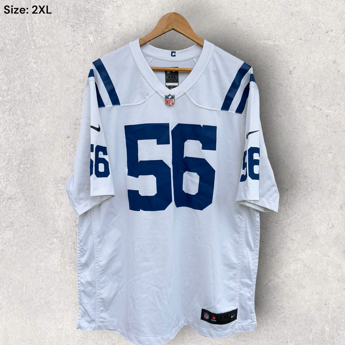 Quenton Nelson Indianapolis Colts Nike 2020 White NFL Jersey