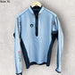 SHARKSKIN CHILLPROOF LONG SLEEVE CHEST ZIP SILVER JACKET