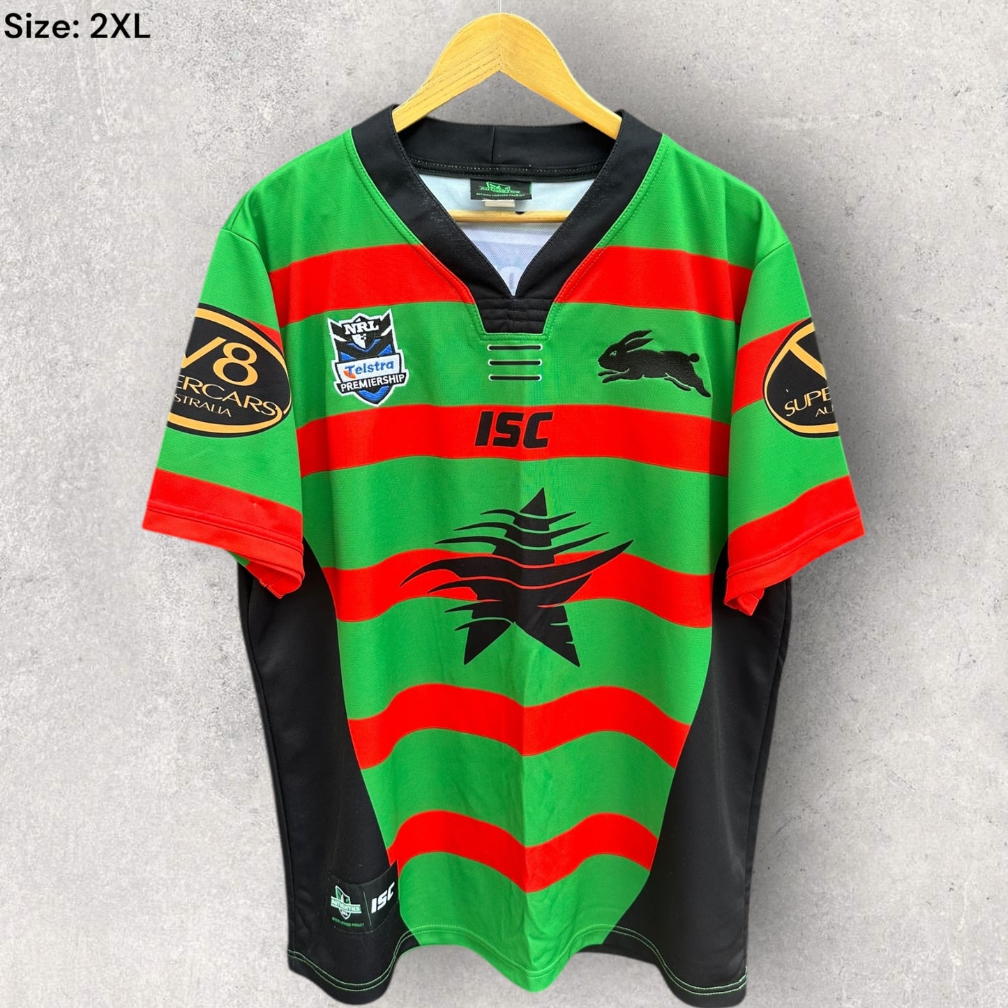 SOUTH SYDNEY RABBITOHS 2011 ISC HOME JERSEY