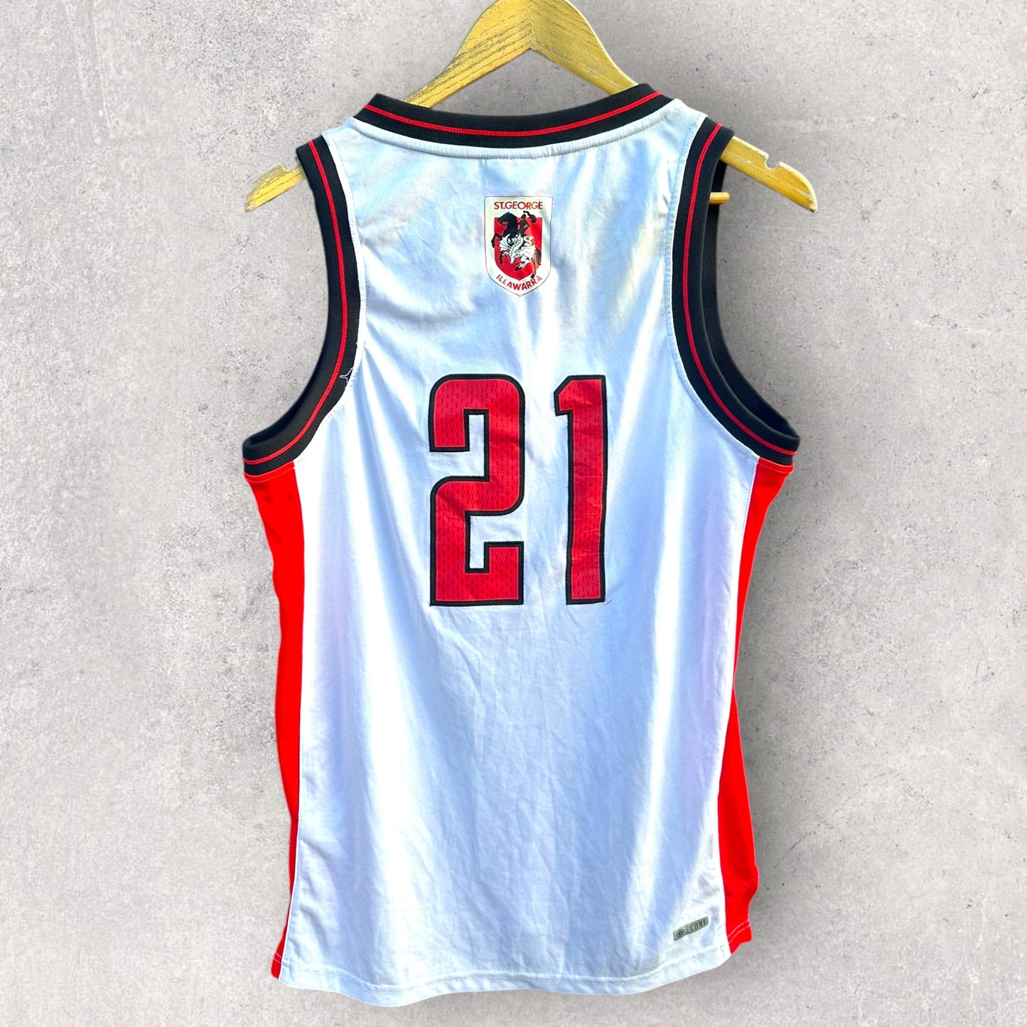 St George Illawarra Dragons ISC Basketball Singlet