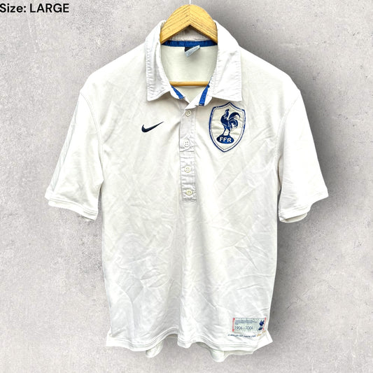 FRANCE RUGBY UNION 2006 CENTENARY NIKE JERSEY