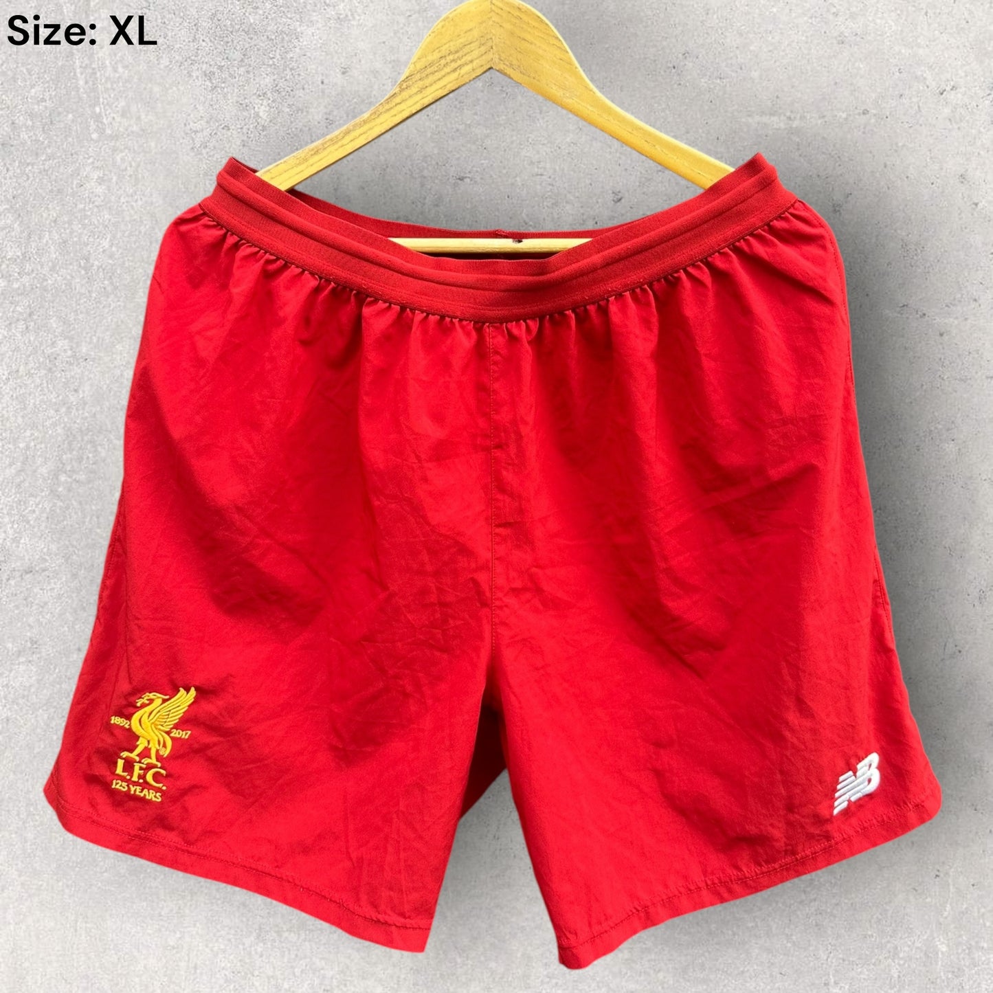 Liverpool FC New Balance Red Training Football Shorts