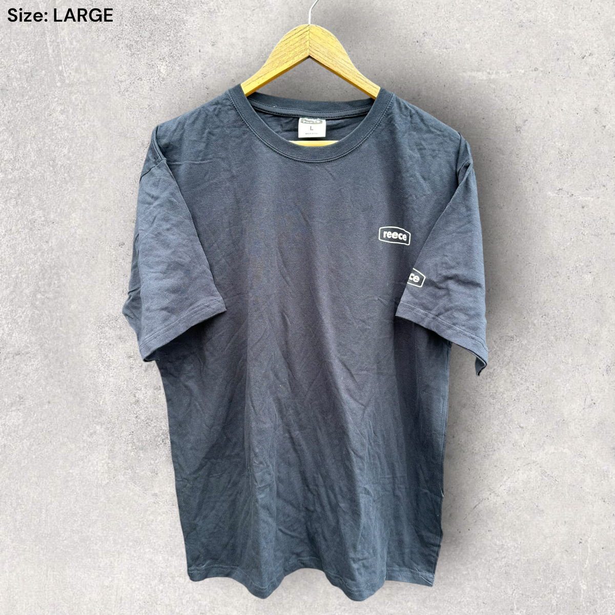Reece Plumbing “Works for You” Navy Blue Short Sleeve Tradesman Shirt