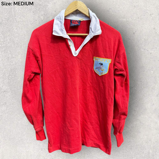 NORTH CALIFORNIA RUGBY UNION REFEREE SOCIETY VINTAGE CANTERBURY LONG SLEEVE JERSEY