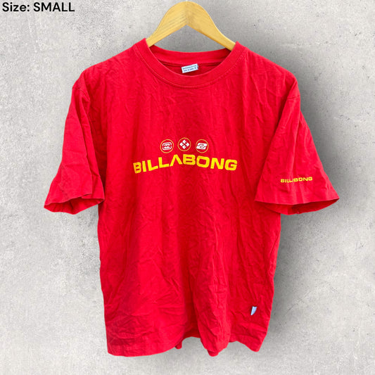 BILLABONG VINTAGE RED T-SHIRT