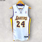 KOBE BRYANT LA LAKERS ADIDAS 2010 WHITE JERSEY