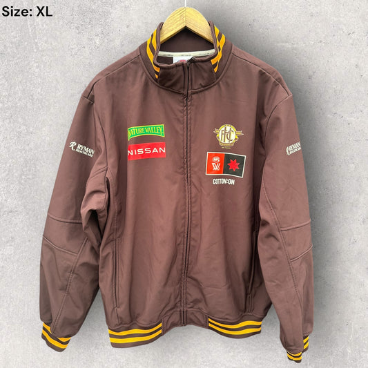 HAWTHORN HAWKS HERITAGE ON FIELD JACKET ISSUED TO TEAM MANAGER OF AFLW SIDE